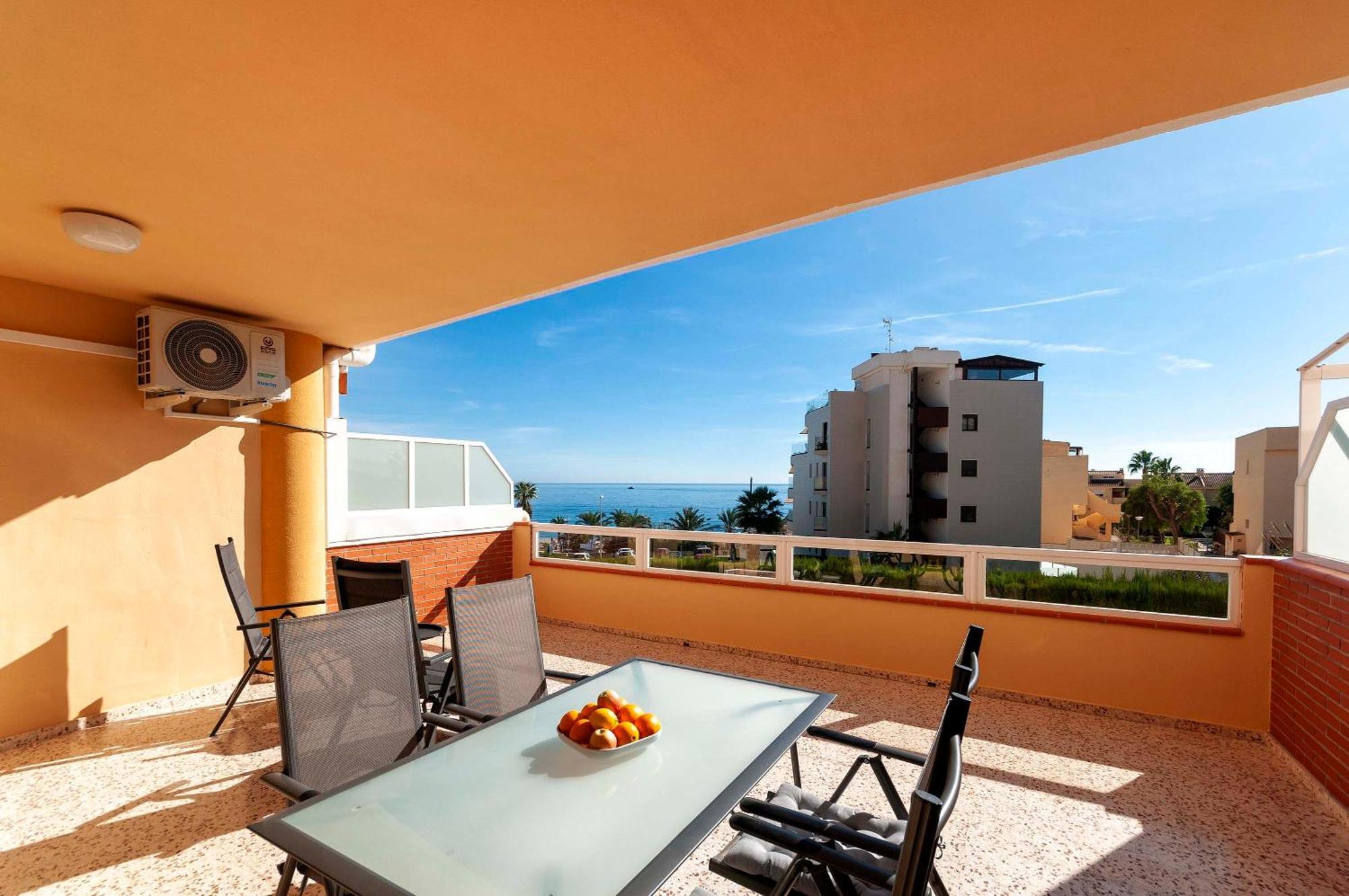 Apartamento Primera Linea, Gran Terraza, Maravillosas Vistas Villajoyosa  Exterior foto